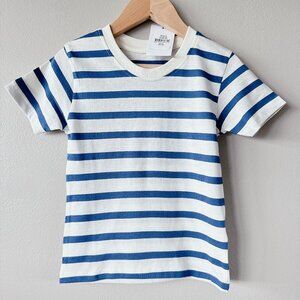Striped t-shirt 6-9m unisex blue & white stripes kids tee